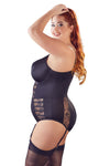 Cottelli Curves Plus Size Body with Suspenders (L) | Angel Clothing