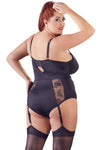 Cottelli Curves Plus Size Body with Suspenders (L) | Angel Clothing