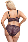 Cottelli Curves Purple Set | Angel Clothing