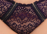 Cottelli Curves Purple Set | Angel Clothing