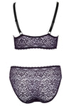 Cottelli Curves Purple Set | Angel Clothing