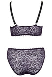 Cottelli Curves Purple Set | Angel Clothing