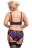 Cottelli Curves Purple Set | Angel Clothing