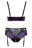 Cottelli Curves Purple Set | Angel Clothing