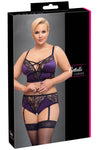 Cottelli Curves Purple Set | Angel Clothing