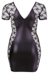 Cottelli Curves Wetlook Lace Dress | Angel Clothing