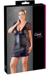 Cottelli Curves Wetlook Lace Dress | Angel Clothing