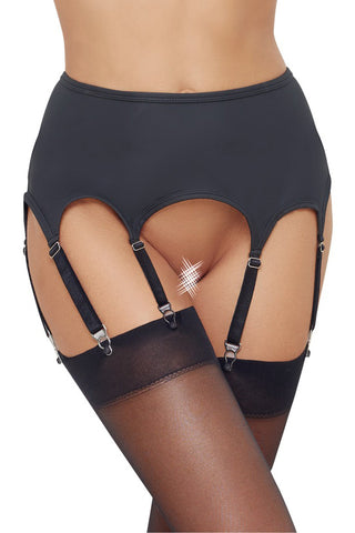Cottelli 8 Strap Suspender Belt | Angel Clothing