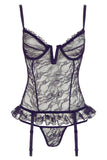 Cottelli Lingerie Basque (S) | Angel Clothing