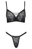 Cottelli Lingerie Black Bra Set | Angel Clothing