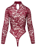 Cottelli Lingerie Bordeaux Body | Angel Clothing