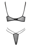 Cottelli Lingerie Bra and Rio String Set | Angel Clothing