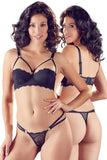 Cottelli Lingerie Bra and String (M, L) | Angel Clothing