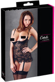 Cottelli Lingerie Cami Suspender Set (M) | Angel Clothing