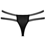 Cottelli Lingerie Rhinestone Crotchless String | Angel Clothing