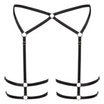 Cottelli Lingerie Harness Suspender Belt | Angel Clothing