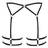 Cottelli Lingerie Harness Suspender Belt | Angel Clothing