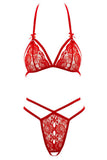 Cottelli Lingerie Lace Set Red | Angel Clothing