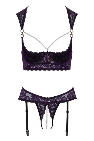 Cottelli Lingerie Longline Shelf Bra Set | Fetshop Cottelli Lingerie Longline Shelf Bra Set | Fetshop