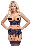 Cottelli Lingerie Longline Shelf Bra Set | Angel Clothing