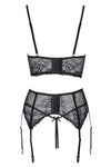 Cottelli Lingerie Longline Shelf Bra Set | Angel Clothing
