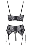 Cottelli Lingerie Longline Shelf Bra Set | Angel Clothing