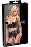 Cottelli Lingerie Longline Shelf Bra Set | Angel Clothing