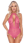 Cottelli Lingerie Pink Body | Angel Clothing