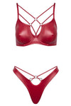 Cottelli Lingerie Red Bra Set | Angel Clothing