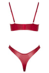 Cottelli Lingerie Red Bra Set | Angel Clothing