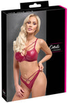 Cottelli Lingerie Red Bra Set | Angel Clothing