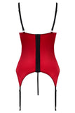 Cottelli Lingerie Red Cami Suspender | Angel Clothing
