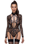 Cottelli Lingerie Strap Lace Body | Angel Clothing