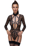 Cottelli Lingerie Strap Lace Body | Angel Clothing
