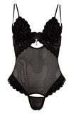 Cottelli Lingerie Rhinestone String Body | Angel Clothing