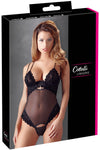 Cottelli Lingerie Rhinestone String Body | Angel Clothing