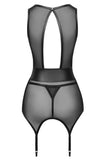 Cottelli Lingerie Suspender Basque | Angel Clothing