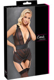 Cottelli Lingerie Suspender Basque | Angel Clothing