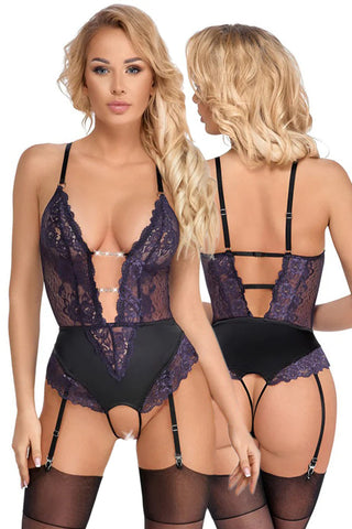 Cottelli Lingerie Super Seductive Purple Body