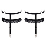 Cottelli Lingerie Suspender Garters Set 1 | Angel Clothing