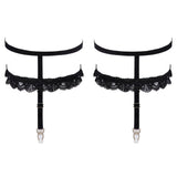 Cottelli Lingerie Suspender Garters Set 1 | Angel Clothing