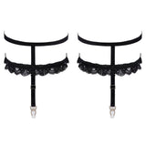 Cottelli Lingerie Suspender Garters Set 1 | Angel Clothing