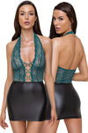 Cottelli Lingerie Teal Dress | Angel Clothing