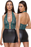 Cottelli Lingerie Teal Dress | Angel Clothing
