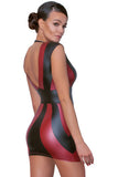 Cottelli Party Black Red Dress | Angel Clothing