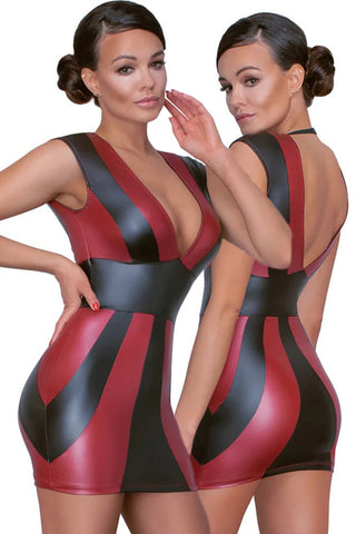 Cottelli Party Black Red Dress