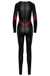 Cottelli Party Black Red Jumpsuit | Angel Clothing