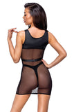Cottelli Party Net Mini Dress | Angel Clothing
