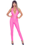 Cottelli Party Pink Jumpsuit | Angel Clothing