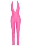 Cottelli Party Pink Jumpsuit | Angel Clothing